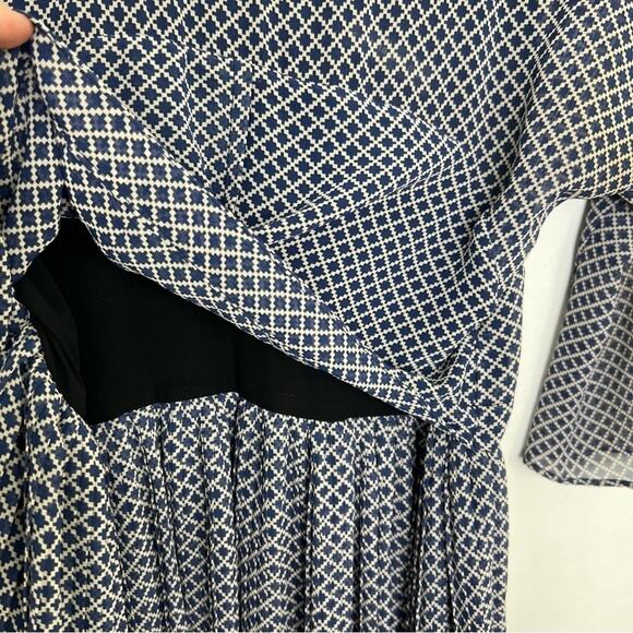 Camilla & Marc Kingston Mosaic Print Blue Dress Size 2 - Picture 8 of 15